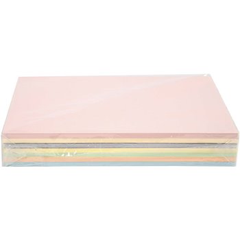 Tarjetas pastel - 210 hojas stdas