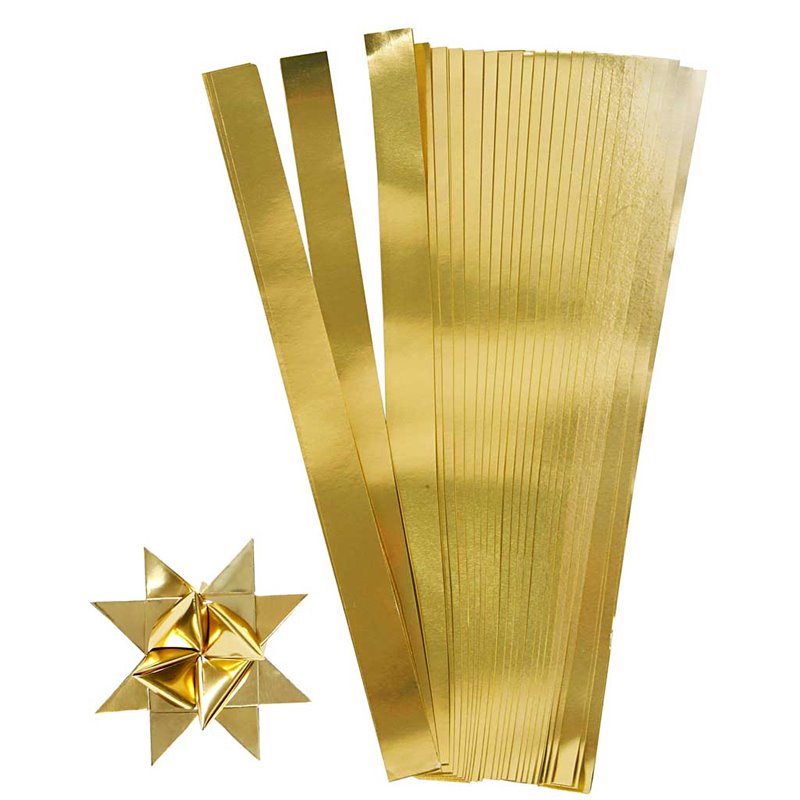 Tiras de papel para estrellas - 100 tiras Tiras de papel para estrellas - 100 tiras
