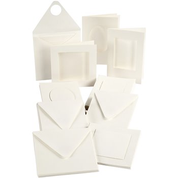 Tarjeta con Passepartout  - 50 set