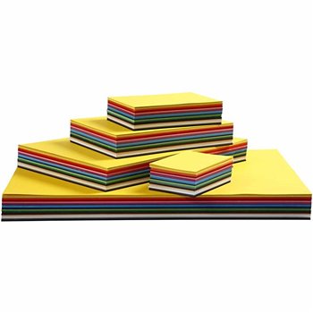 Cartulina kraft coloreada - 1500 hojas stdas