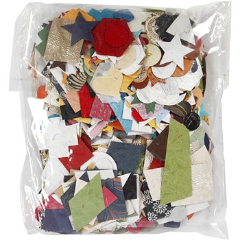 Die-cuts de  papeles hechos a mano - 500 gr