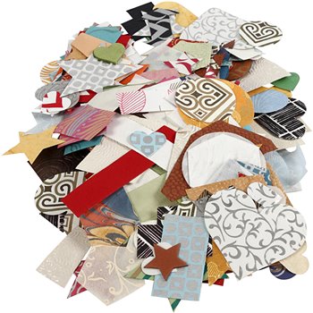 Die-cuts de  papeles hechos a mano - 100 gr