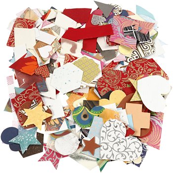 Die-cuts de  papeles hechos a mano - 100 gr