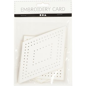 Cartulina para bordar - 20 unidades