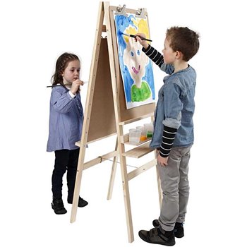 Caballete de doble cara