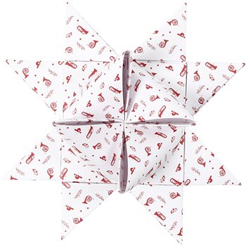 Tiras de papel para estrella - 40 tiras