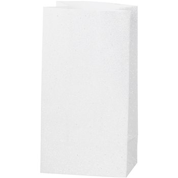 Bolsas de papel con purpurina - 8 unidades