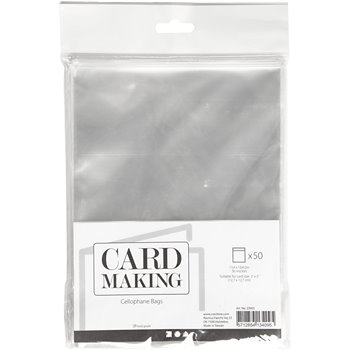 Bolsas de celofán - 50 unidades