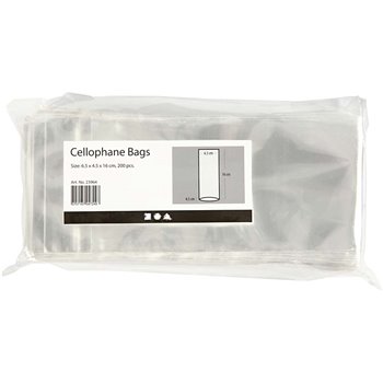 Bolsa de celofán - 200 unidades