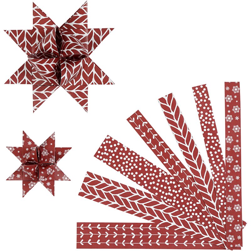 Tiras de papel para estrellas - 60 tiras Tiras de papel para estrellas - 60 tiras