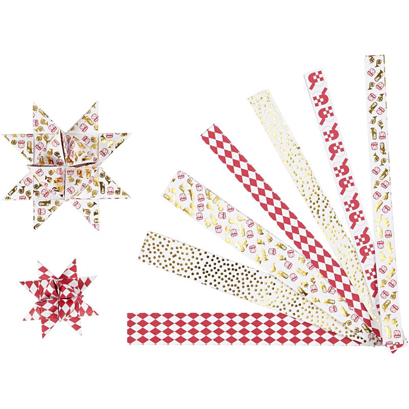 Tiras de estrellas de papel - 48 tiras Tiras de estrellas de papel - 48 tiras
