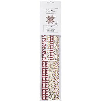 Tiras de estrellas de papel - 48 tiras