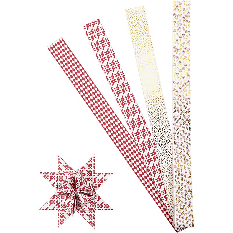 Tiras de estrellas de papel - 40 tiras Tiras de estrellas de papel - 40 tiras