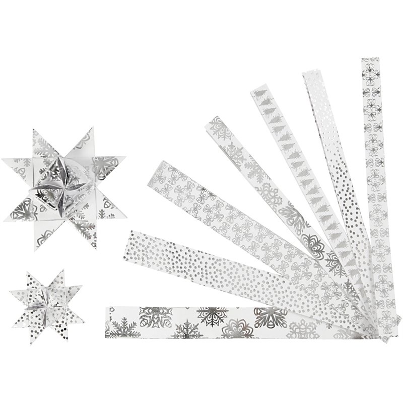 Tiras de estrellas de papel - 48 tiras Tiras de estrellas de papel - 48 tiras