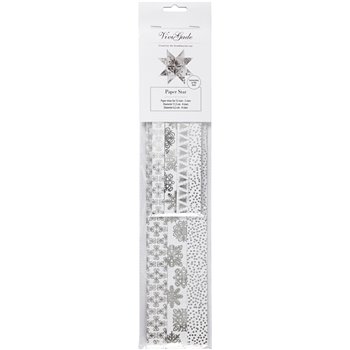 Tiras de estrellas de papel - 48 tiras