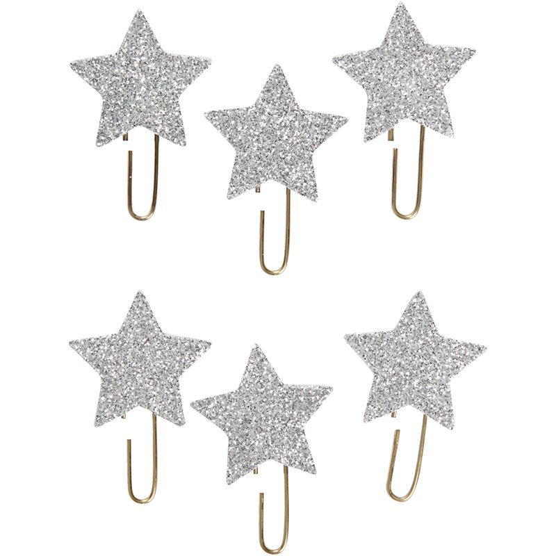 Clips metálicos - 6 unidades