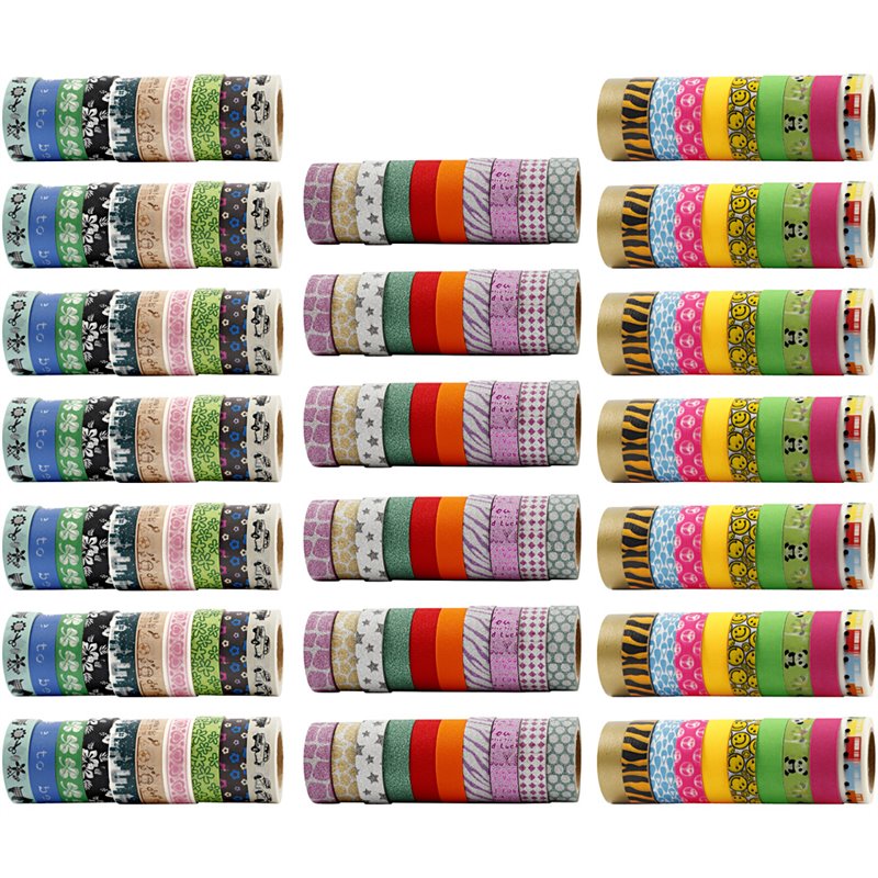 Washi Tape - 200 rollos
