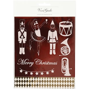 Papel para decorar y papel para transfer - 4 hoja