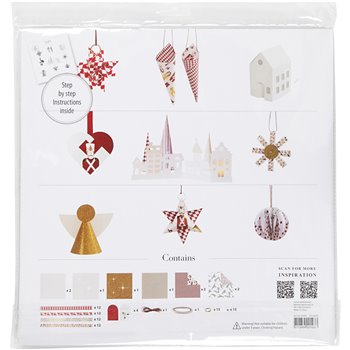 Kit de decoración  "Tejer y Plegar" - 1 paquetes