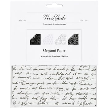Papel Origami - 40 hoja