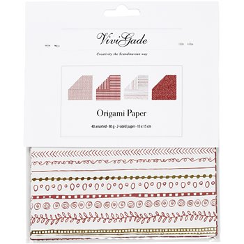Papel Origami - 40 hoja