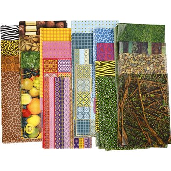 Papel de decoupage - 400 hojas stdas