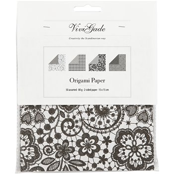 Papel Origami - 50 hojas stdas