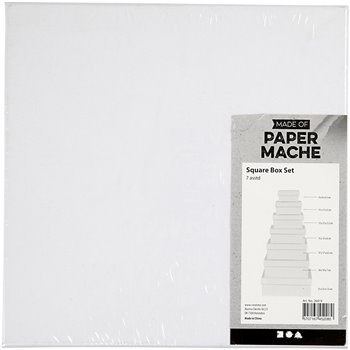 Cajas cuadradas - 7 unidades