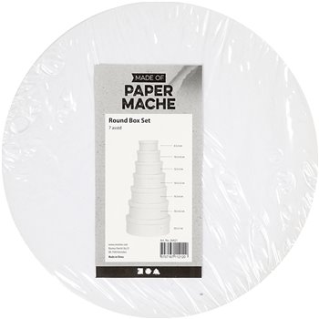 Set de cajas redondas - 7 unidades