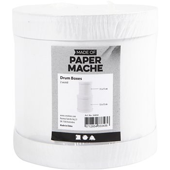 Cajas en forma de tambor - 1 set