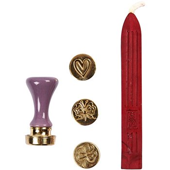 Kit para sellar con cera - 1 set