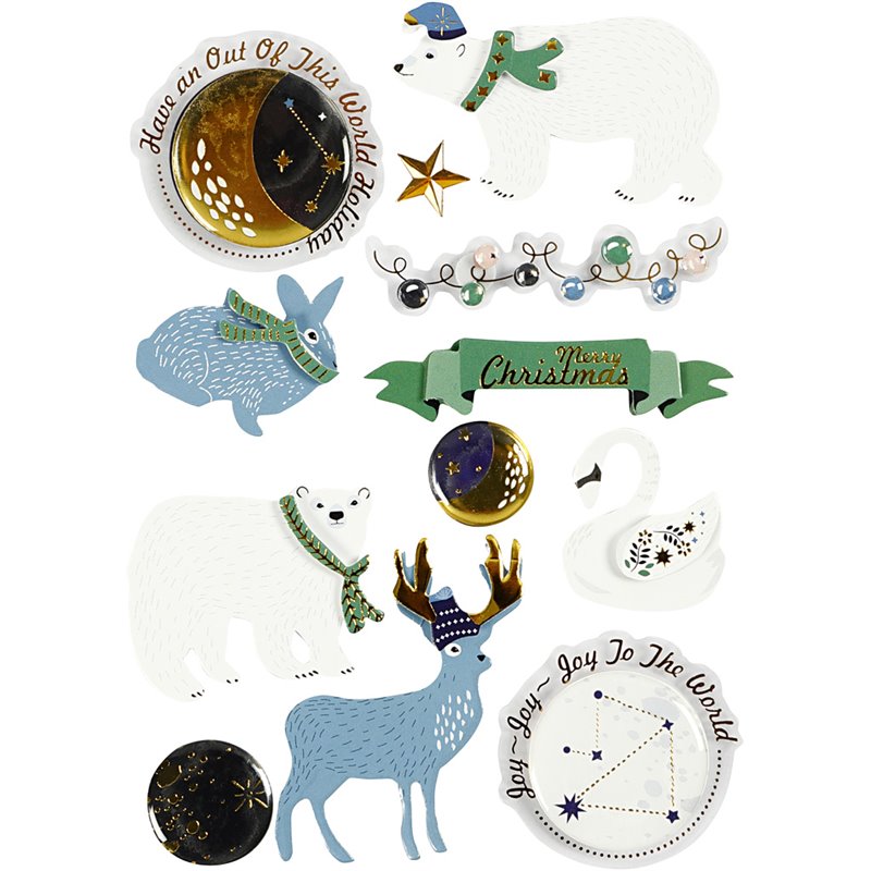 Pegatinas 3D - 11 unidad