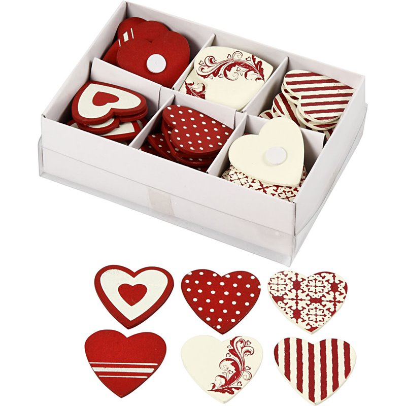 Adhesivos de madera - 60 unidades