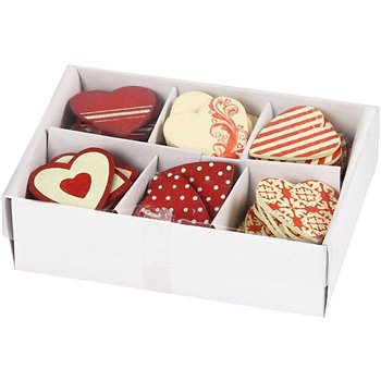 Adhesivos de madera - 60 unidades