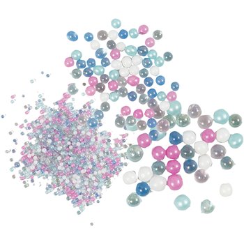 Cuentas de vidrio minis - 3 bote