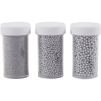 Cuentas de vidrio minis - 3 bote