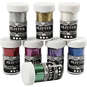 Purpurina-surtido - 8x20 gr