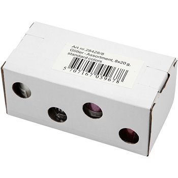 Purpurina-surtido - 8x20 gr