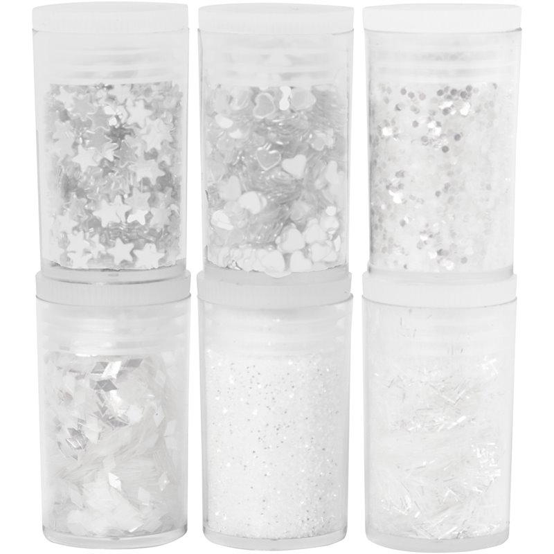 Purpurina y lentejuelas - 6x5 gr