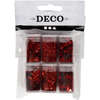 Purpurina y lentejuelas - 6x5 gr