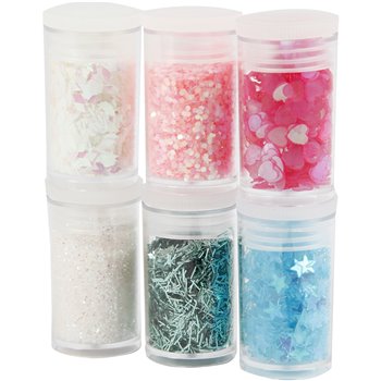 Purpurina y lentejuelas - 6x5 gr
