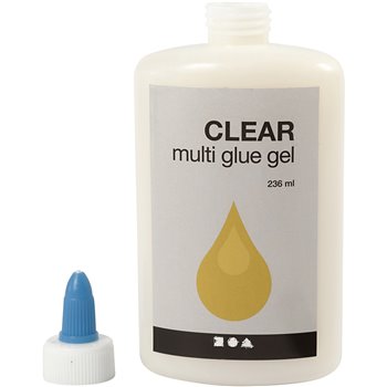 Pegamento transparente- Clear multi gel - 236 ml