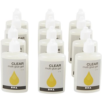 Pegamento transparente- Clear multi gel - 12x27 ml