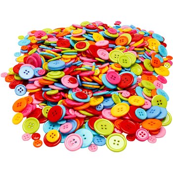 Surtido de botones - 500 gr