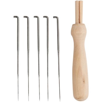 Punzón para enfieltrar - 1 set