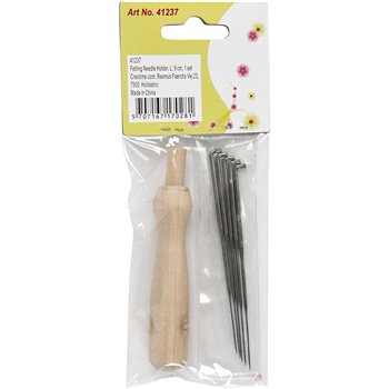 Punzón para enfieltrar - 1 set