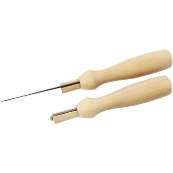 Punzón para enfieltrar - 1 set