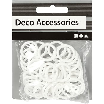 Anilla de plástico - 50 unidades