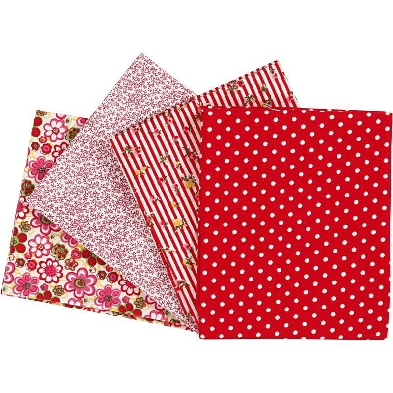 Tela para Patchwork - 4 unidades Tela para Patchwork - 4 unidades