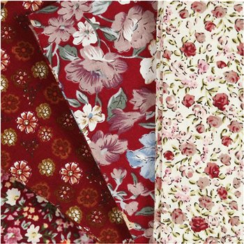 Tela para Patchwork - 4 unidades